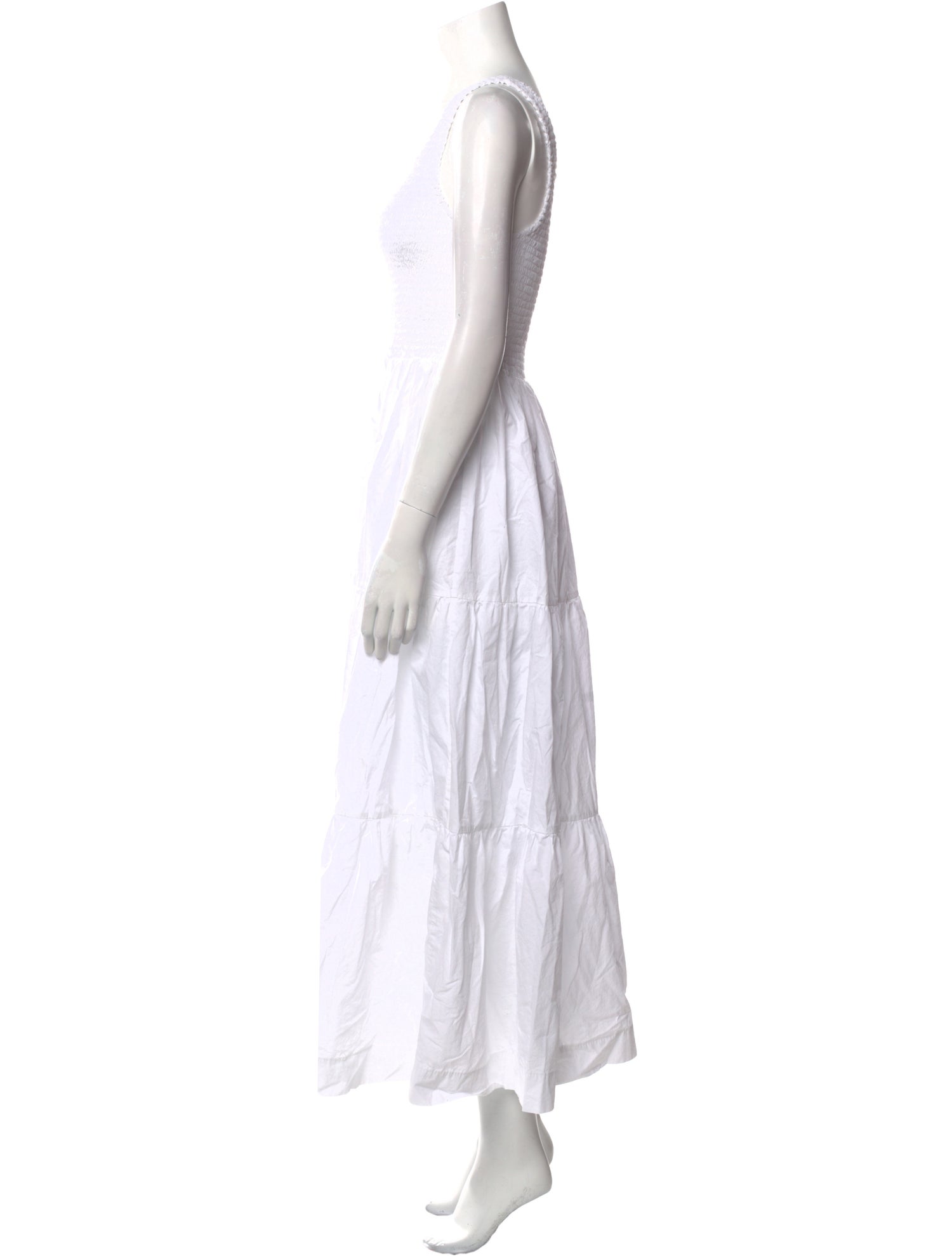 SWF Square Neckline Long Dress